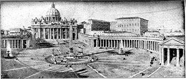 Watykan, Plac św. Piotra