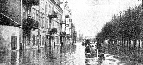 powódź w Wilnie