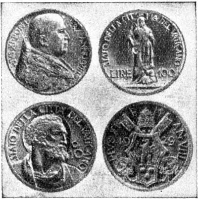 seria monet watykańskich