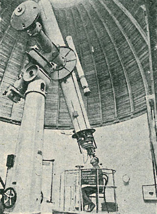 teleskop w Castel Gandolfo
