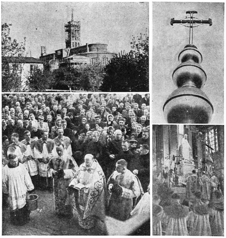 Rycerz Niepokalanej 6/1950, zdjęcia po wierszu: Dzwon wieczorny, s. 169