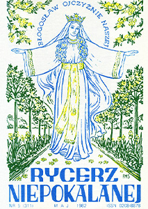 Rycerz Niepokalanej - Maj 5 (311) 1982