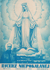 Rycerz Niepokalanej - Wrzesień 9 (315) 1982