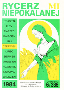 Rycerz Niepokalanej - Czerwiec 6 (336) 1984