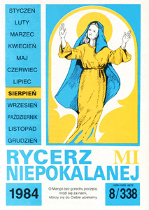 Rycerz Niepokalanej - Sierpień 8 (338) 1984