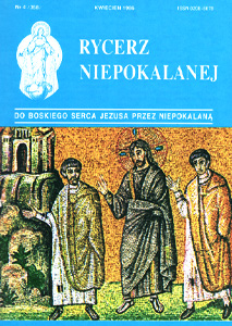 Rycerz Niepokalanej - Kwiecień 4 (358) 1986