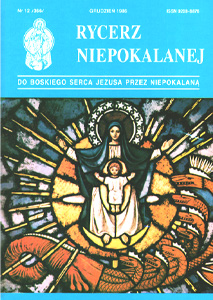 Rycerz Niepokalanej - Grudzień 12 (366) 1986
