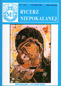 Rycerz Niepokalanej - Styczeń 1 (379) 1988