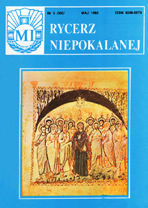 Rycerz Niepokalanej - Maj 5 (383) 1988