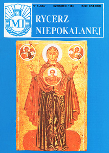 Rycerz Niepokalanej - Czerwiec 6 (384) 1988
