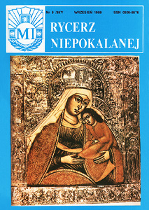 Rycerz Niepokalanej - Wrzesień 9 (387) 1988