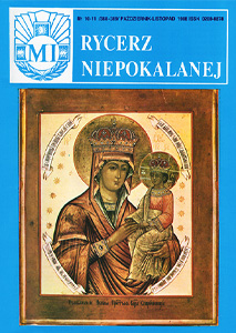Rycerz Niepokalanej - Październik-Listopad 10-11 (388-389) 1988