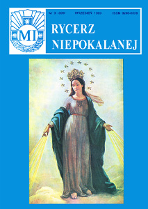 Rycerz Niepokalanej - Wrzesień 9 (399) 1989
