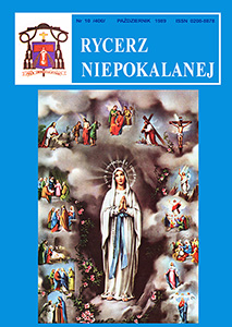 Rycerz Niepokalanej - Październik 10 (400) 1989