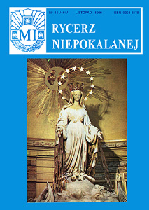 Rycerz Niepokalanej - Listopad 11 (401) 1989