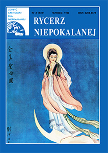 Rycerz Niepokalanej - Marzec 3 (405) 1990