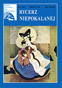 Rycerz Niepokalanej - Kwiecień 4 (406) 1990