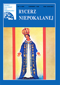 Rycerz Niepokalanej - Czerwiec 6 (408) 1990