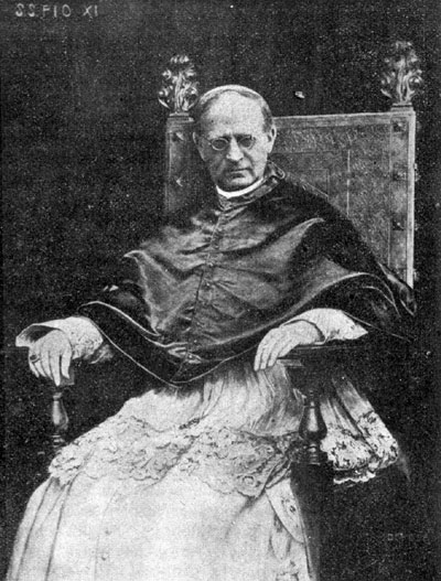 Ojciec Św. Pius XI