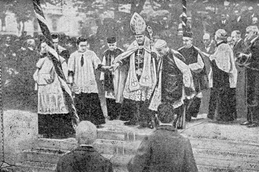 Kardynał Tosi w Medjolanie