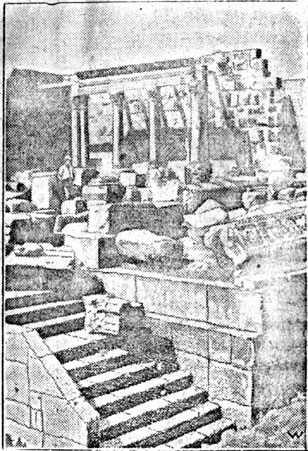 Odbudowa świątyni w Kafarnaum