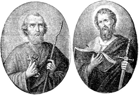 Święci Apostołowie Piotr i Paweł