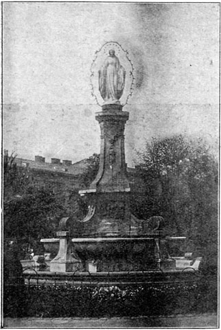 Posąg Niepokalanej we Lwowie