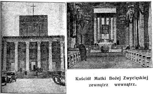Łódź, kościół NMP Zwycięskiej