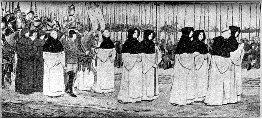 Joanna d’Arc, procesja