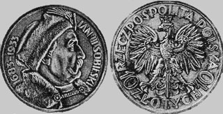 moneta z królem Janem III Sobieskim