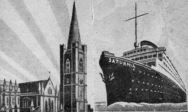 prokatedra w Dublinie, okręt pielgrzymki polskiej