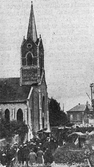 kościół w Borę