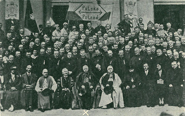obrady sekcji polskiej na kongresie eucharystucznym w Dublinie