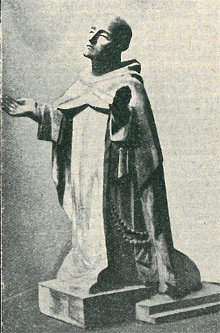 rzeźba św. Dominika