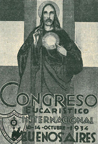 plakat kongresu eucharystycznego