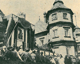 Obraz M.B. Częstochowskiej na Szczycie
