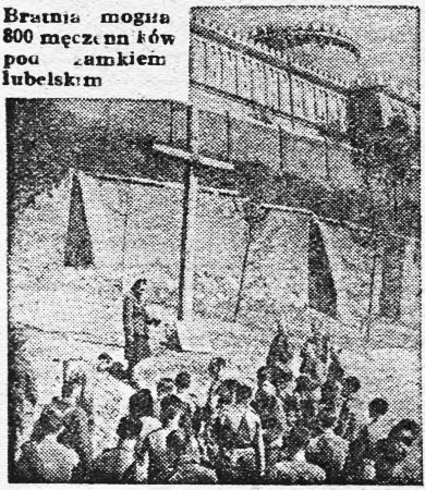Rycerz Niepokalanej 4/1946, grafika do podziękowań, s. 89