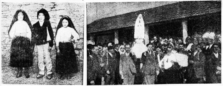 Rycerz Niepokalanej 6/1946, grafiki do artykułu: Fatima, s. 131, 132
