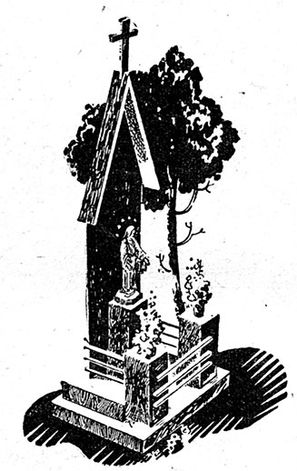 Rycerz Niepokalanej 8/1946, grafika do artykułu: Warszawianie dziękują Niepokalanej, s. 212