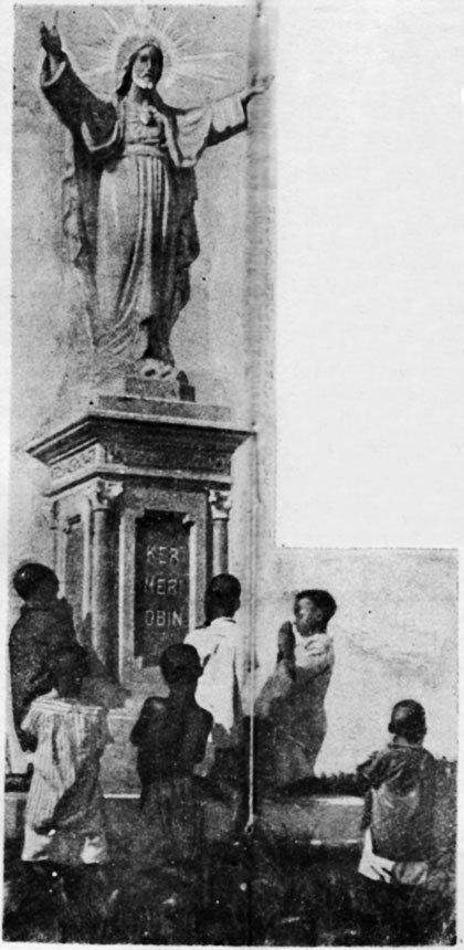 Rycerz Niepokalanej 10/1948, grafika do artykułu: Reportaż z misji afrykańskich, s. 264