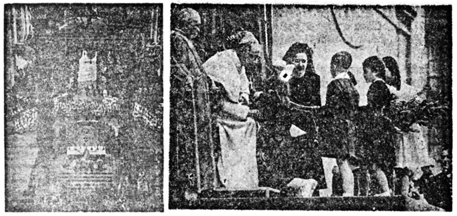 Rycerz Niepokalanej 4/1949, zdjęcia do artykułu: Tyś jest Opoka, s. 170-171