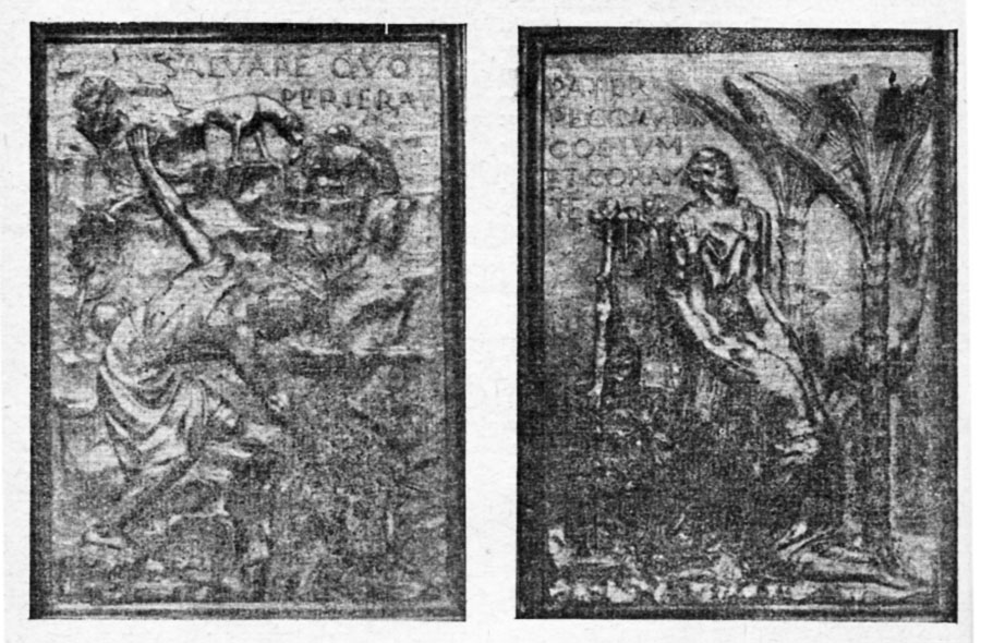 Rycerz Niepokalanej 9/1950, grafika do artykułu: Miłosierdzie Boże w obrazach, s. 256