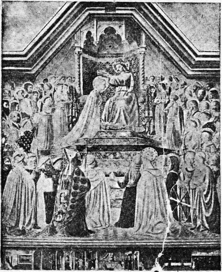 Rycerz Niepokalanej 11-12/1950, zdjęcia do artykułu: Ukoronowanie N. Maryi Panny, s. 335
