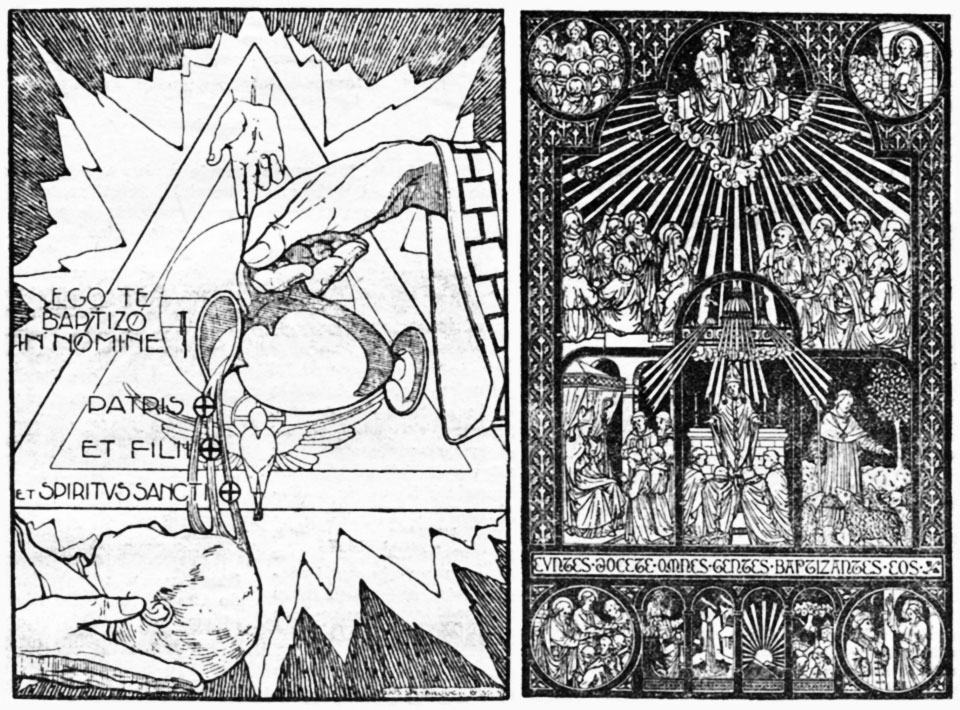 Rycerz Niepokalanej 6/1952, zdjęcia do artykułu: My w Chrystusie, s. 166