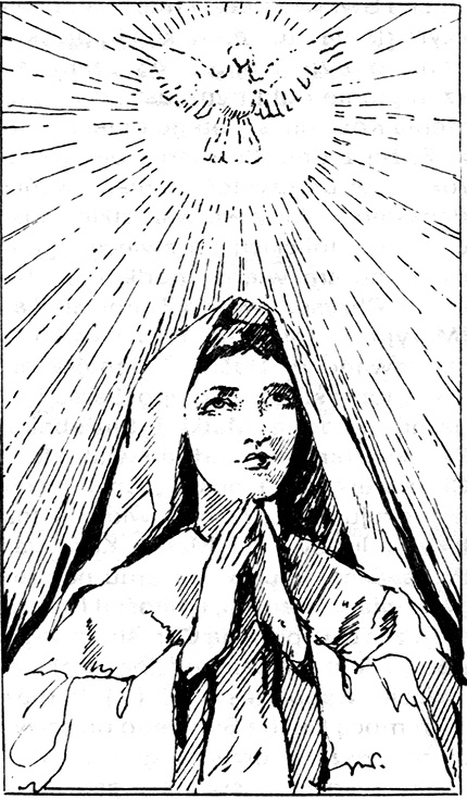 Grafika do art. Niepokalana - Oblubienica...